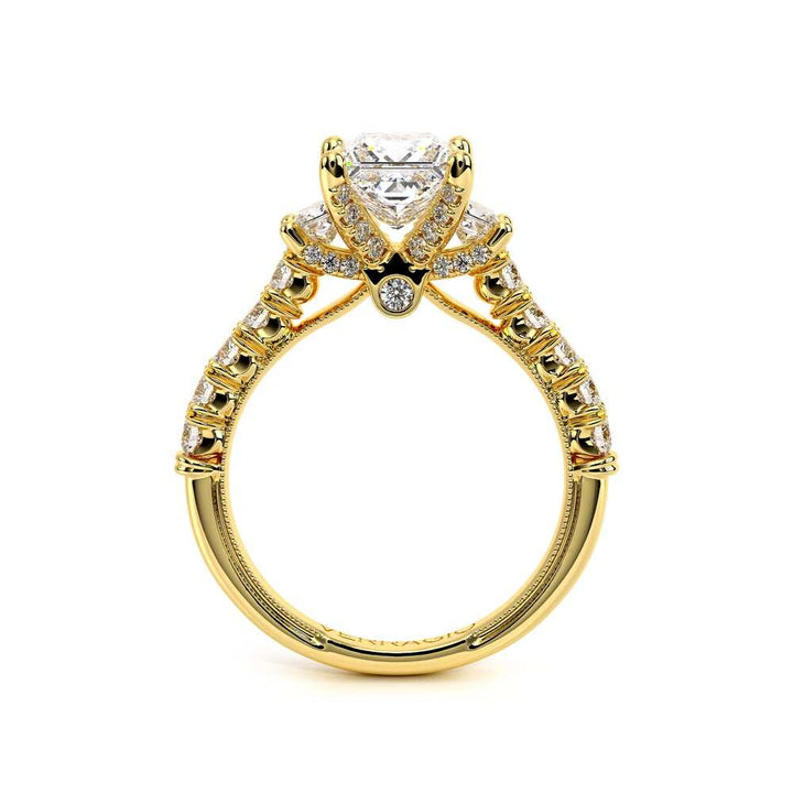 Renaissance-958P27-18K Yellow Gold Princess