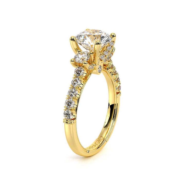 Renaissance-958R27-18K Yellow Gold Round