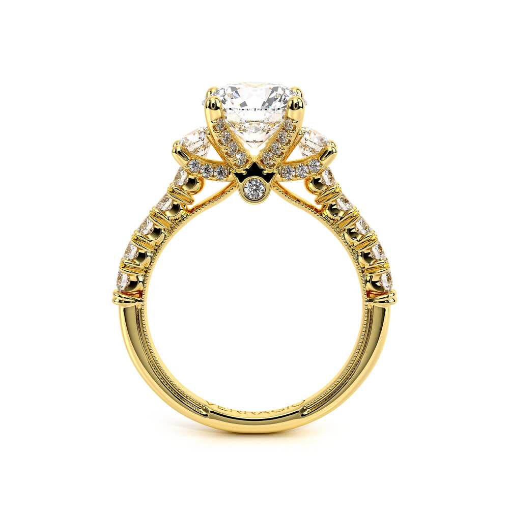 Renaissance-958R27-14K Yellow Gold Round