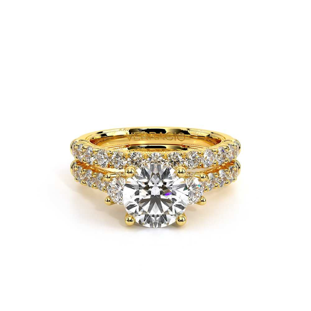 Renaissance-958R27-14K Yellow Gold Round