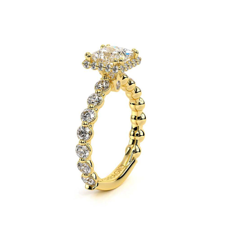 Renaissance-984P25-18K Yellow Gold Princess
