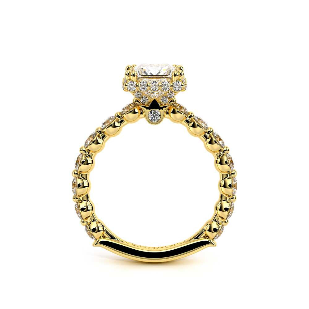 Renaissance-984P25-18K Yellow Gold Princess