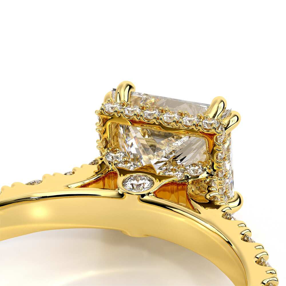 Renaissance-985P22-18K Yellow Gold Princess