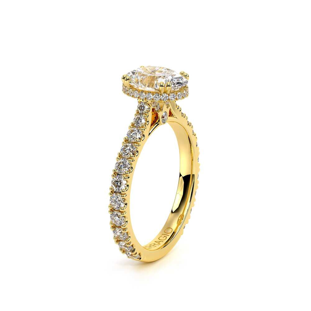 Renaissance-985OV22-18K Yellow Gold Oval