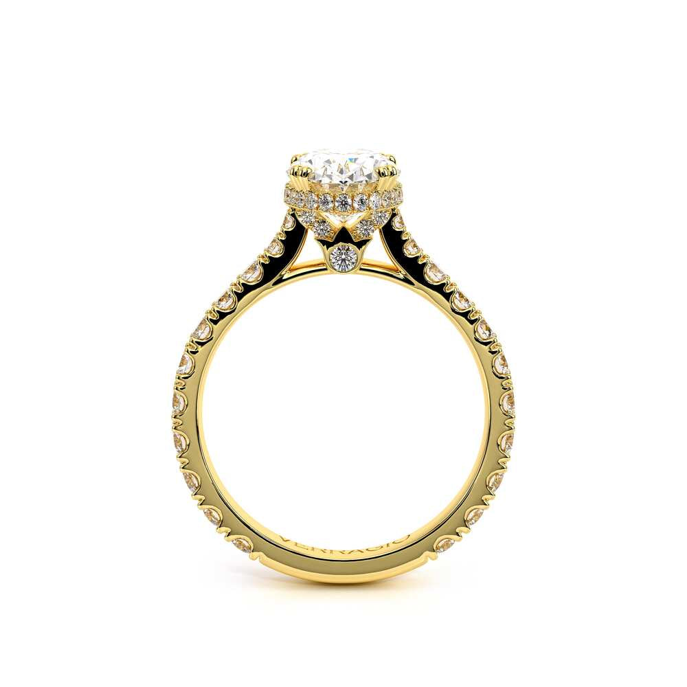 Renaissance-985OV22-18K Yellow Gold Oval