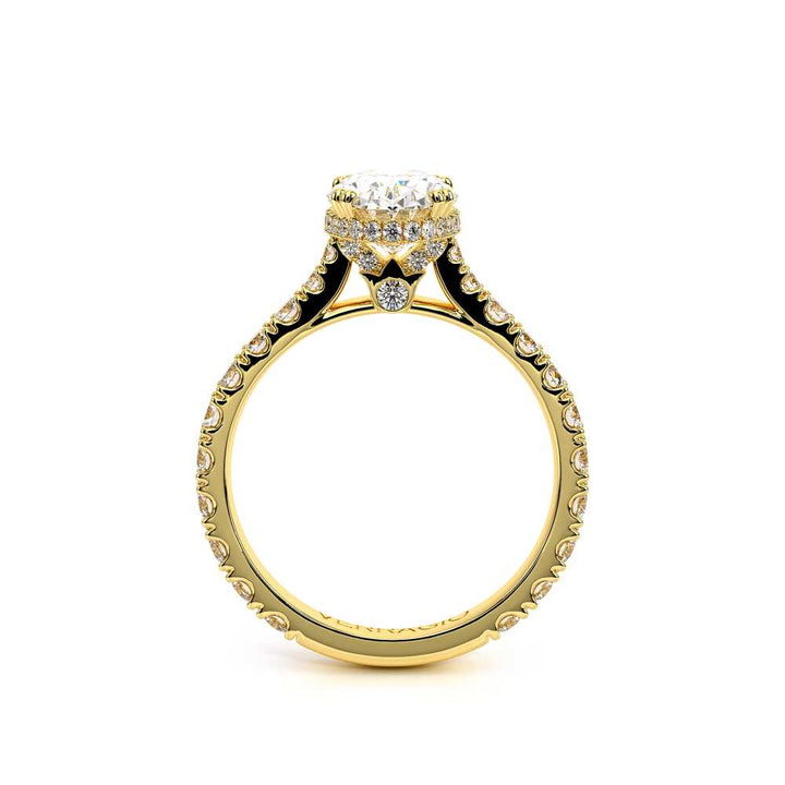 Renaissance-985OV22-18K Yellow Gold Oval