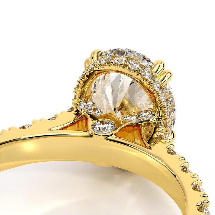 Renaissance-985OV22-18K Yellow Gold Oval