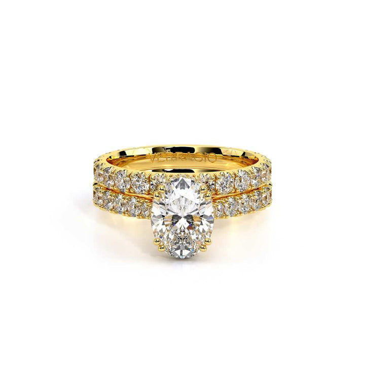 Renaissance-985OV22-18K Yellow Gold Oval