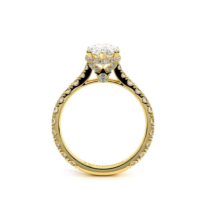 Renaissance-985PEAR22-18K Yellow Gold Pear