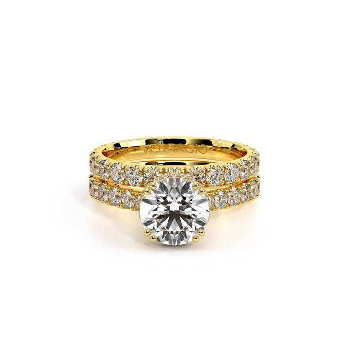 Renaissance-985R22-14K Yellow Gold Round