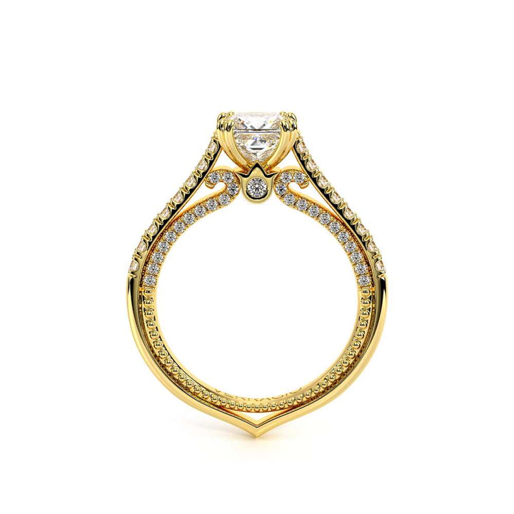 Couture-0452p-14k Yellow Gold Princess