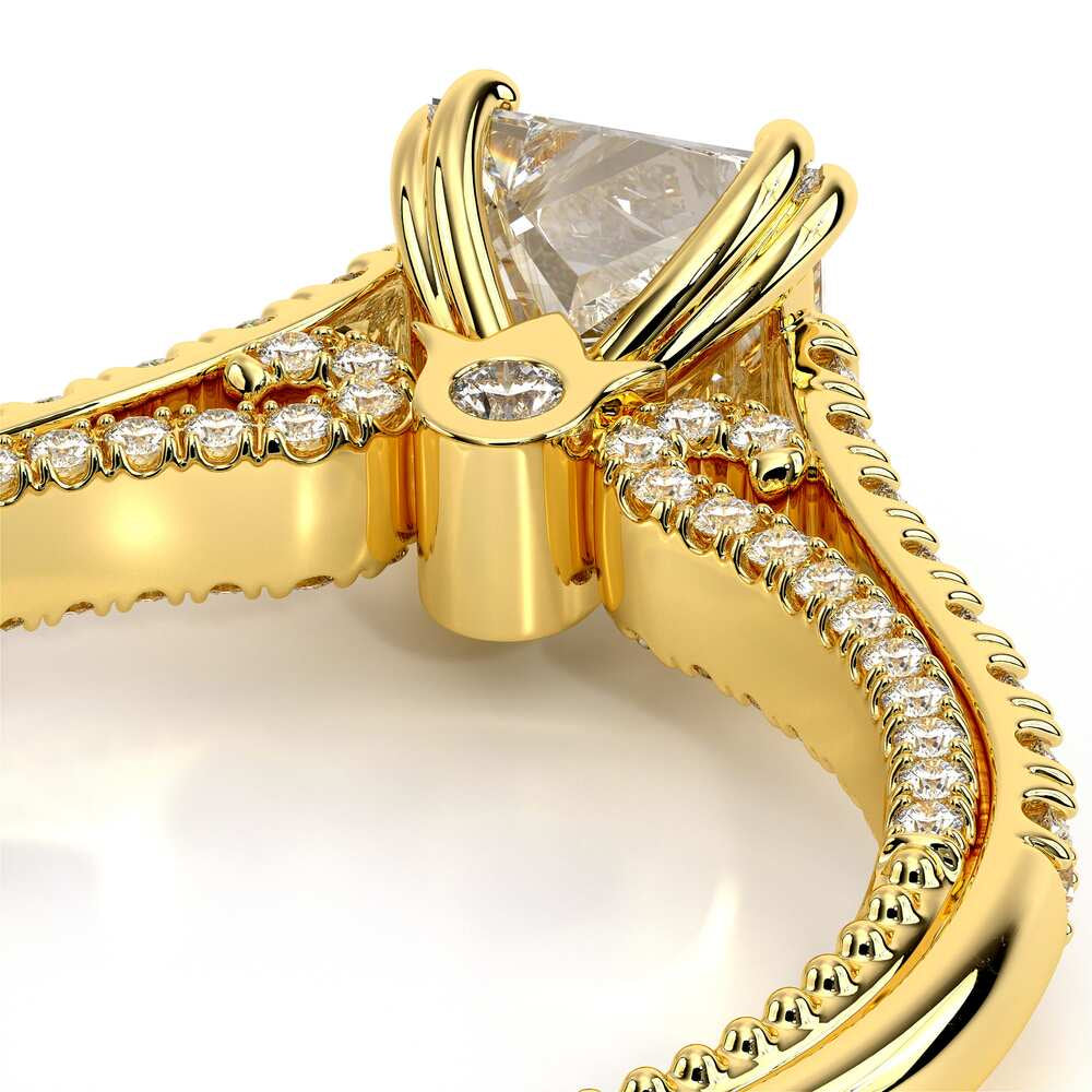 Couture-0452p-14k Yellow Gold Princess