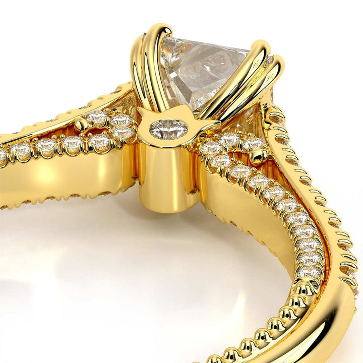 Couture-0452p-14k Yellow Gold Princess