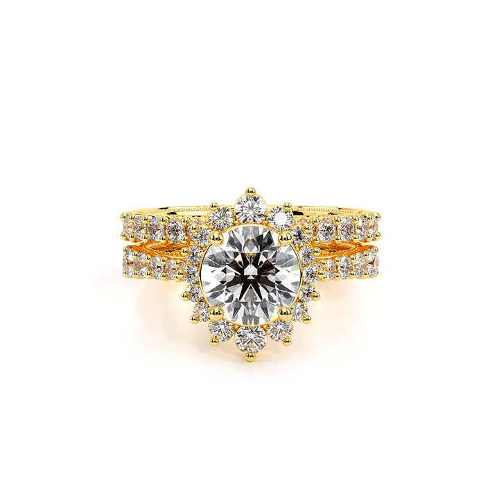 Venetian-5084r-14k Yellow Gold Round