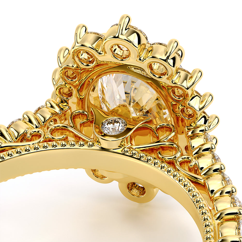 Venetian-5084ov-18k Yellow Gold Oval