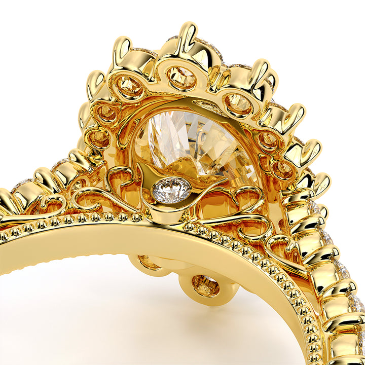 Venetian-5084ov-18k Yellow Gold Oval