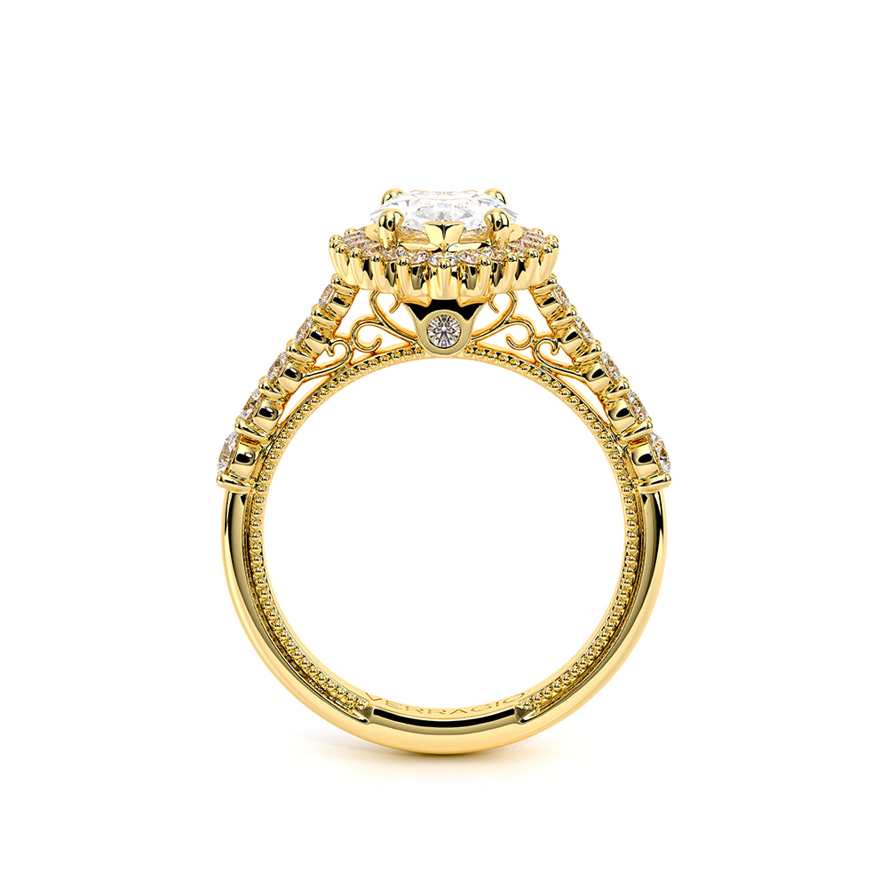Venetian-5084pear-14k Yellow Gold Pear