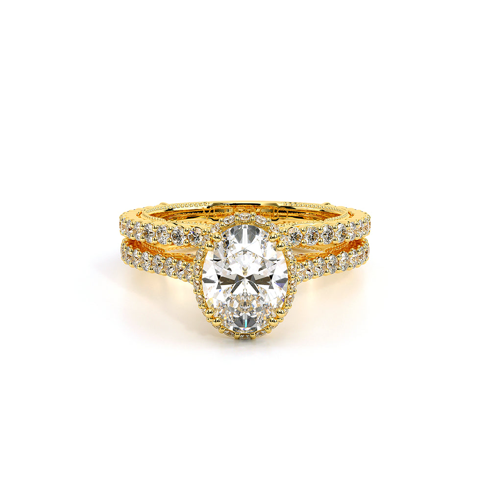 Insignia-7109ov-18k Yellow Gold Oval
