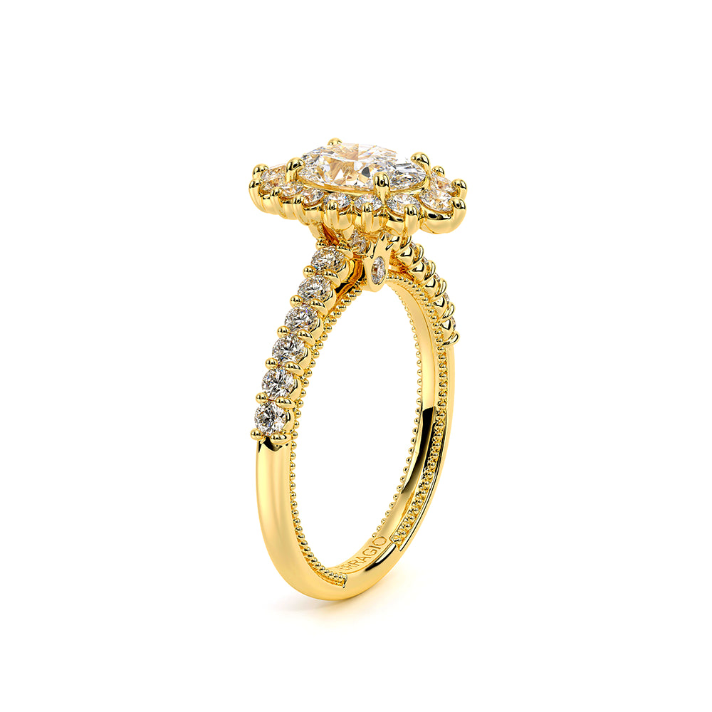 Renaissance-986OV-18K Yellow Gold Oval