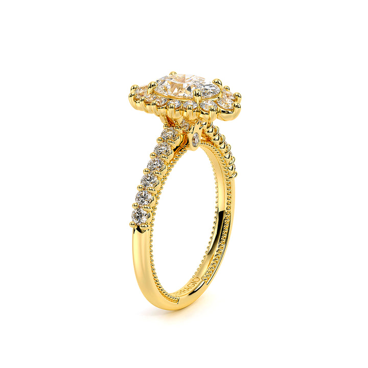 Renaissance-986OV-18K Yellow Gold Oval