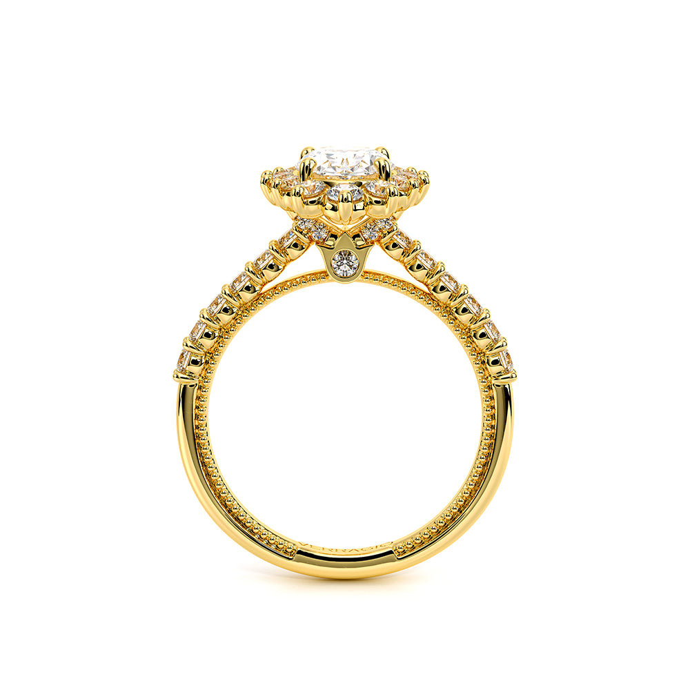 Renaissance-986OV-18K Yellow Gold Oval