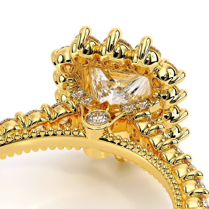 Renaissance-986P-18K Yellow Gold Princess