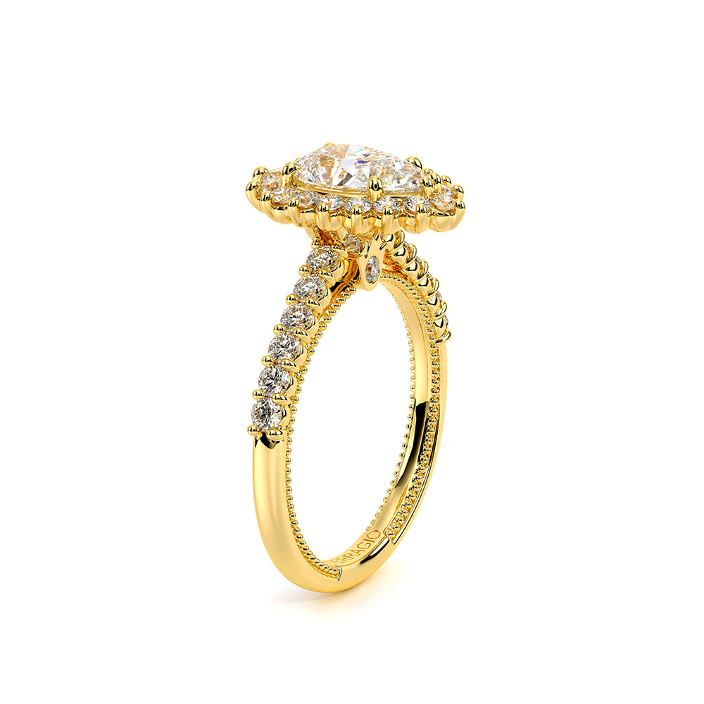 Renaissance-986PEAR-14K Yellow Gold Pear