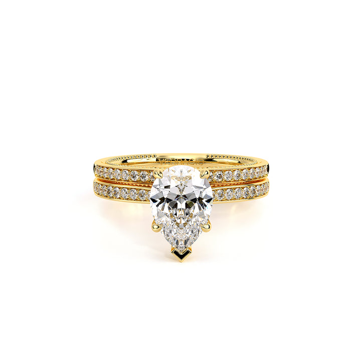 Renaissance-Sld301-Ps-18k Yellow Gold Pear