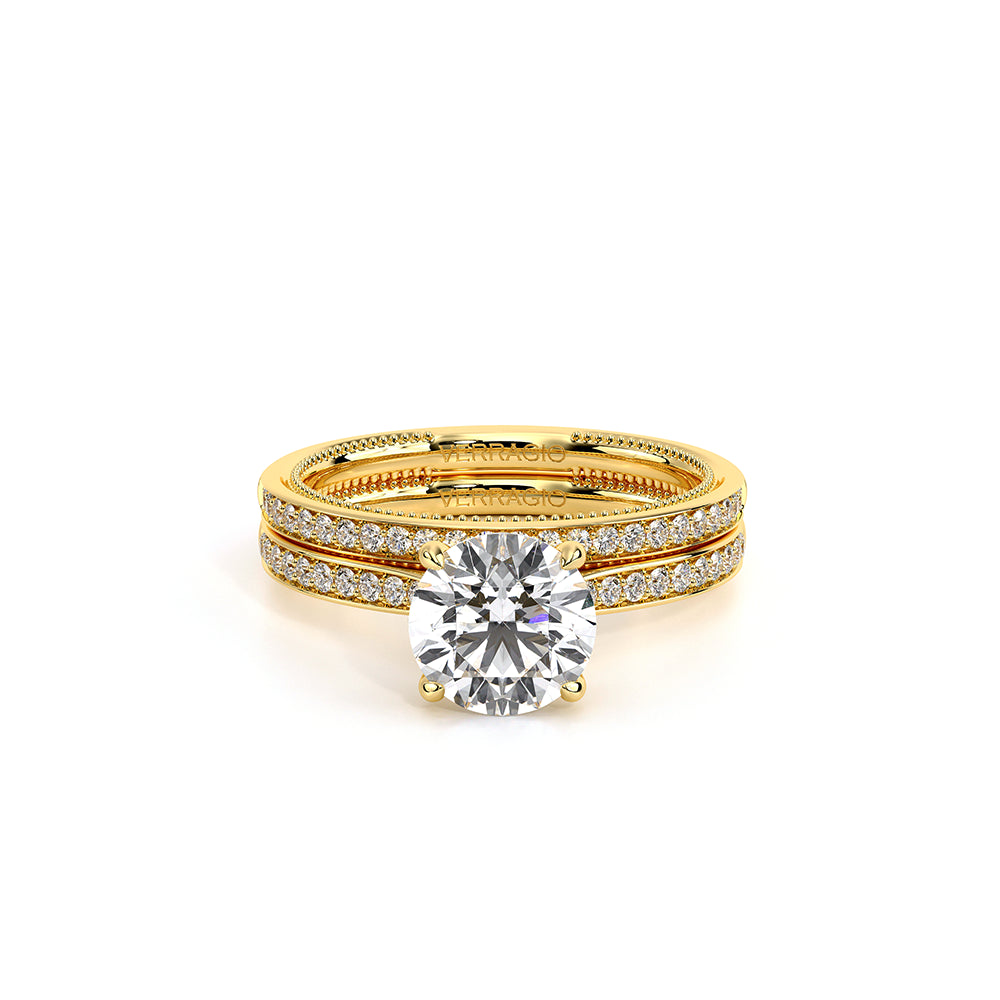 Renaissance-Sld301-R-14k Yellow Gold Round