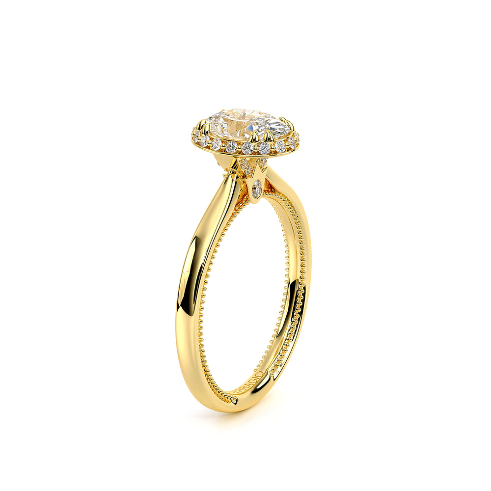 Renaissance-Sol302-Xov-18k Yellow Gold Oval