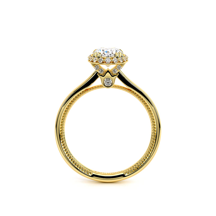 Renaissance-Sol302-Xov-18k Yellow Gold Oval