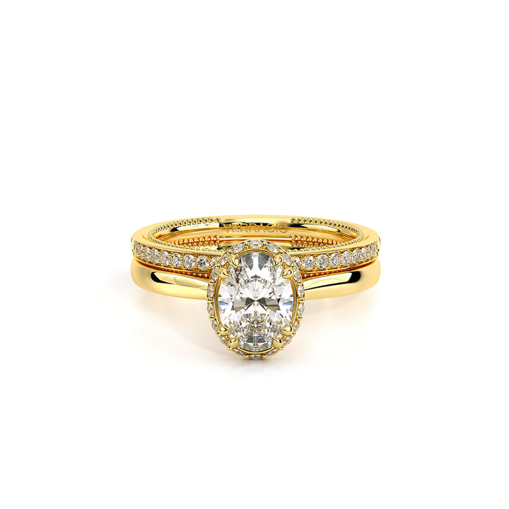 Renaissance-Sol302-Xov-14k Yellow Gold Oval