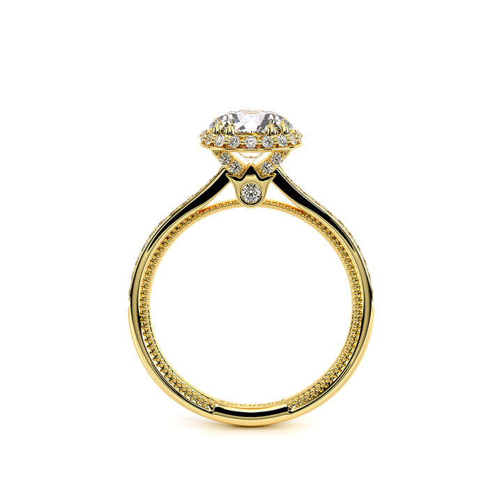 Renaissance-Sld302-Xr-14k Yellow Gold Round