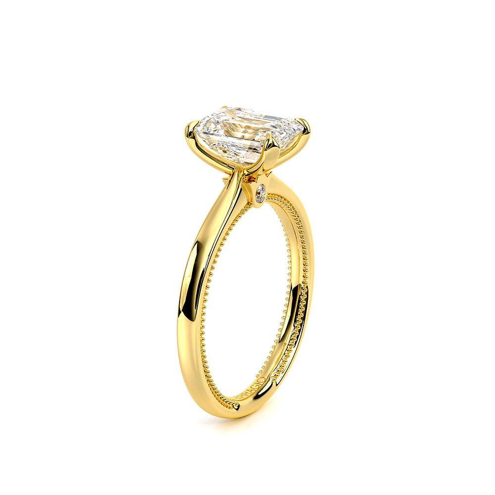Renaissance-Sol301-Em-14k Yellow Gold Emerald