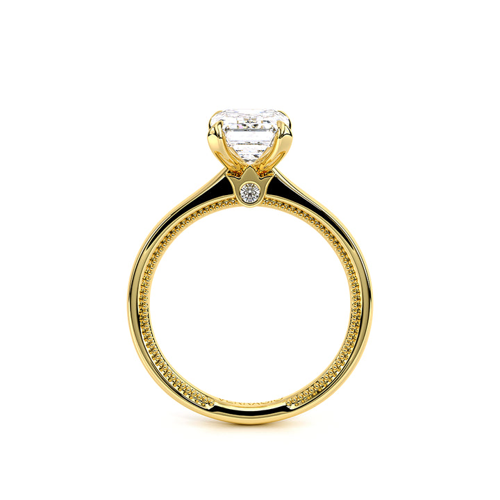 Renaissance-Sol301-Em-14k Yellow Gold Emerald