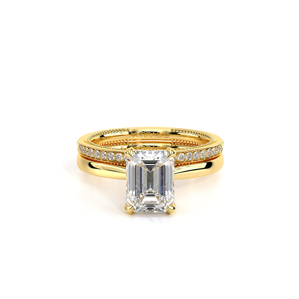 Renaissance-Sol301-Em-14k Yellow Gold Emerald