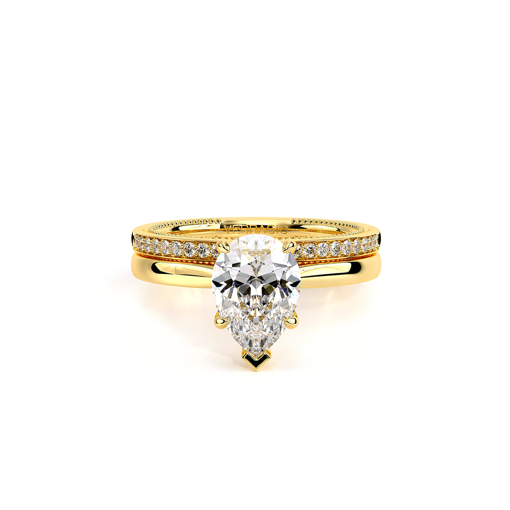 Renaissance-Sol301-Ps-14k Yellow Gold Pear