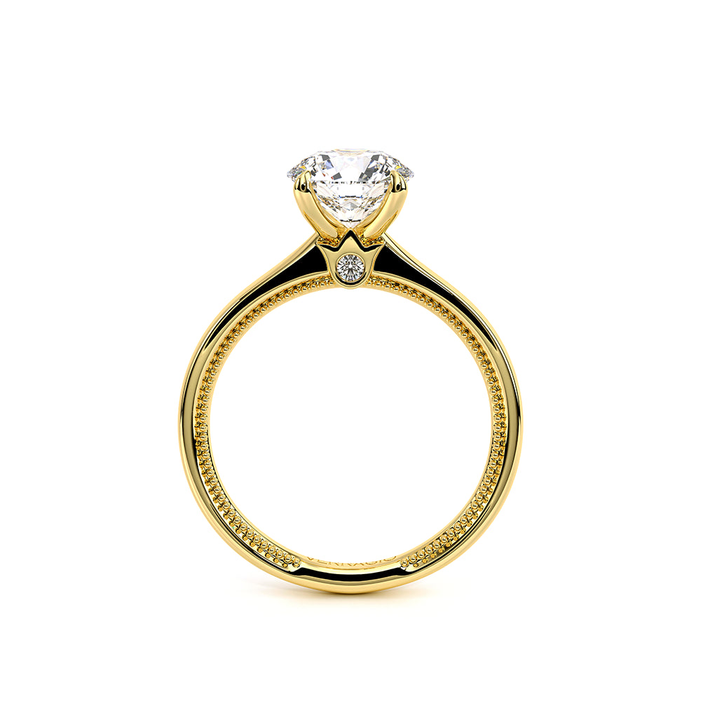 Renaissance-Sol301-R-18k Yellow Gold Round