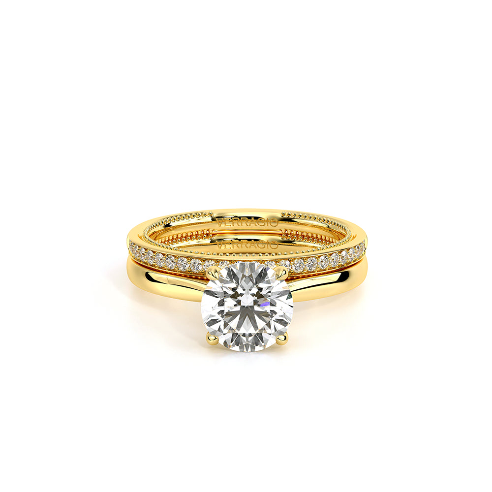 Renaissance-Sol301-R-18k Yellow Gold Round