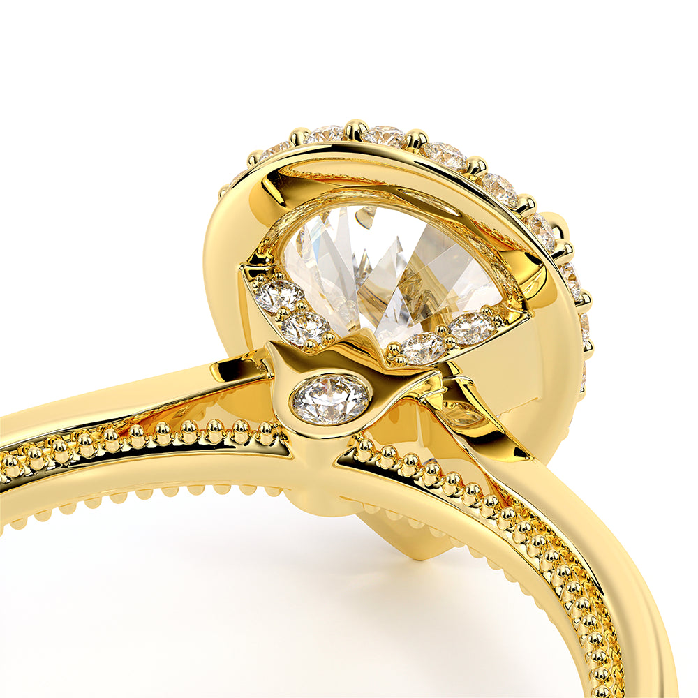 Renaissance-Sol302-Xps-18k Yellow Gold Pear