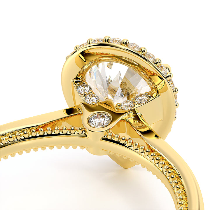 Renaissance-Sol302-Xps-18k Yellow Gold Pear