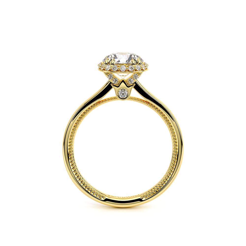 Renaissance-Sol302-Xr-14k Yellow Gold Round
