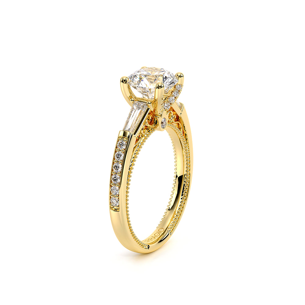 Venetian-5085r-18k Yellow Gold Round