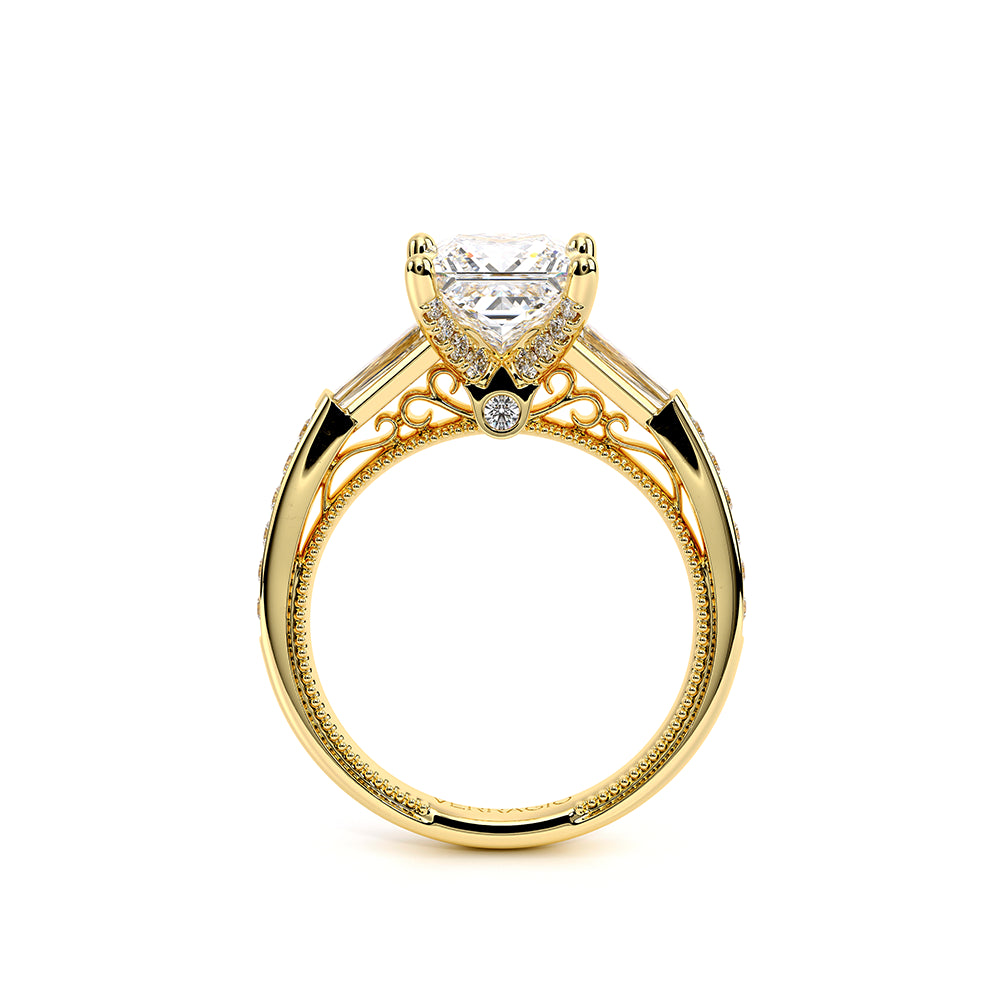 Venetian-5085p-18k Yellow Gold Princess