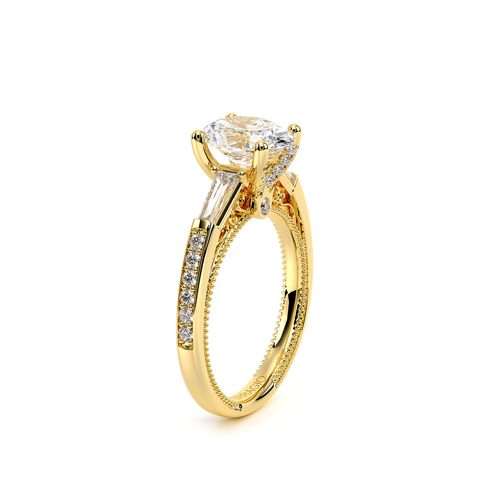 Venetian-5085ov-18k Yellow Gold Oval