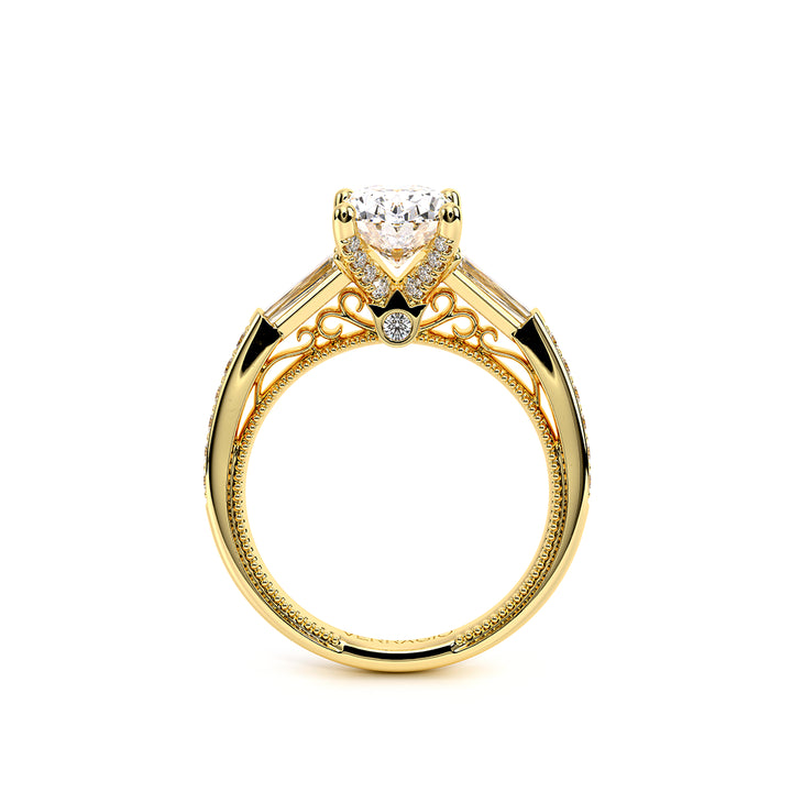 Venetian-5085ov-18k Yellow Gold Oval