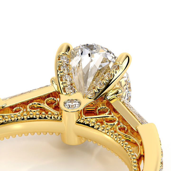 Venetian-5085ov-14k Yellow Gold Oval
