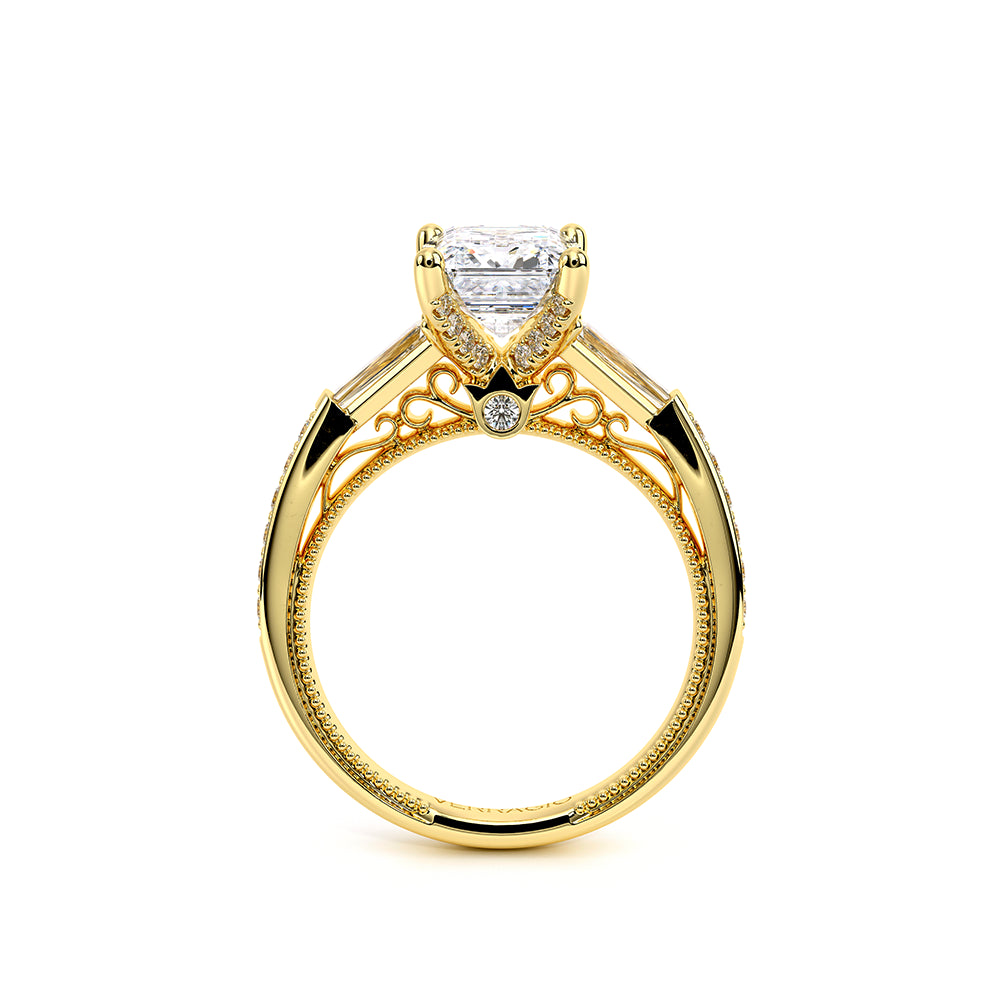 Venetian-5085em-14k Yellow Gold Emerald