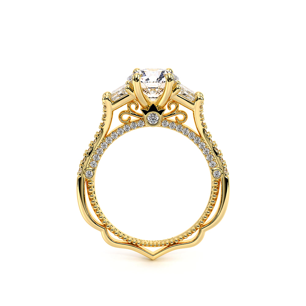 Venetian-5086r-18k Yellow Gold Round