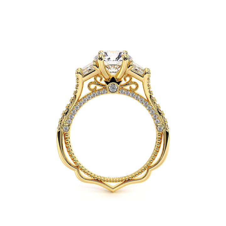 Venetian-5086r-18k Yellow Gold Round